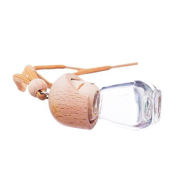 4xGlass Bottle Pendant Necklace Perfume Essential Oil Diffuser Bottle