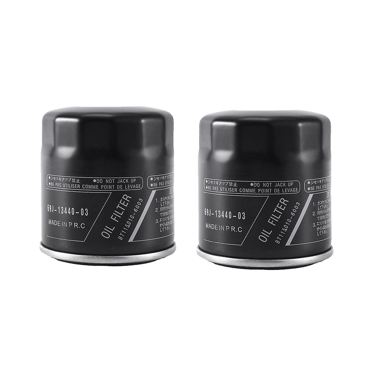 2PCS for 69J-13440-01-00 ,F200,F225,F250 Outboard Oil Filter 69J-13440-03-00