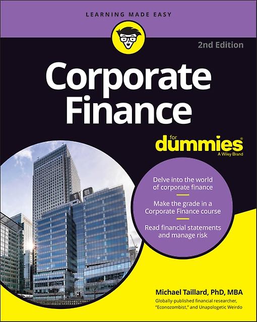 Corporate Finance For Dummies by Michael Taillard Paperback
