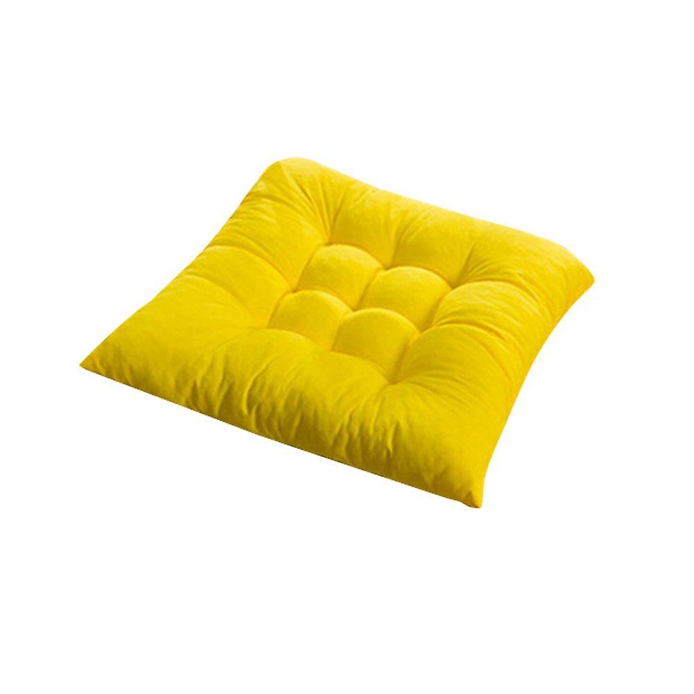 40x40cm Solid Color Square Soft Thicken Seat Pad Cushion Dining Room Chair Decor