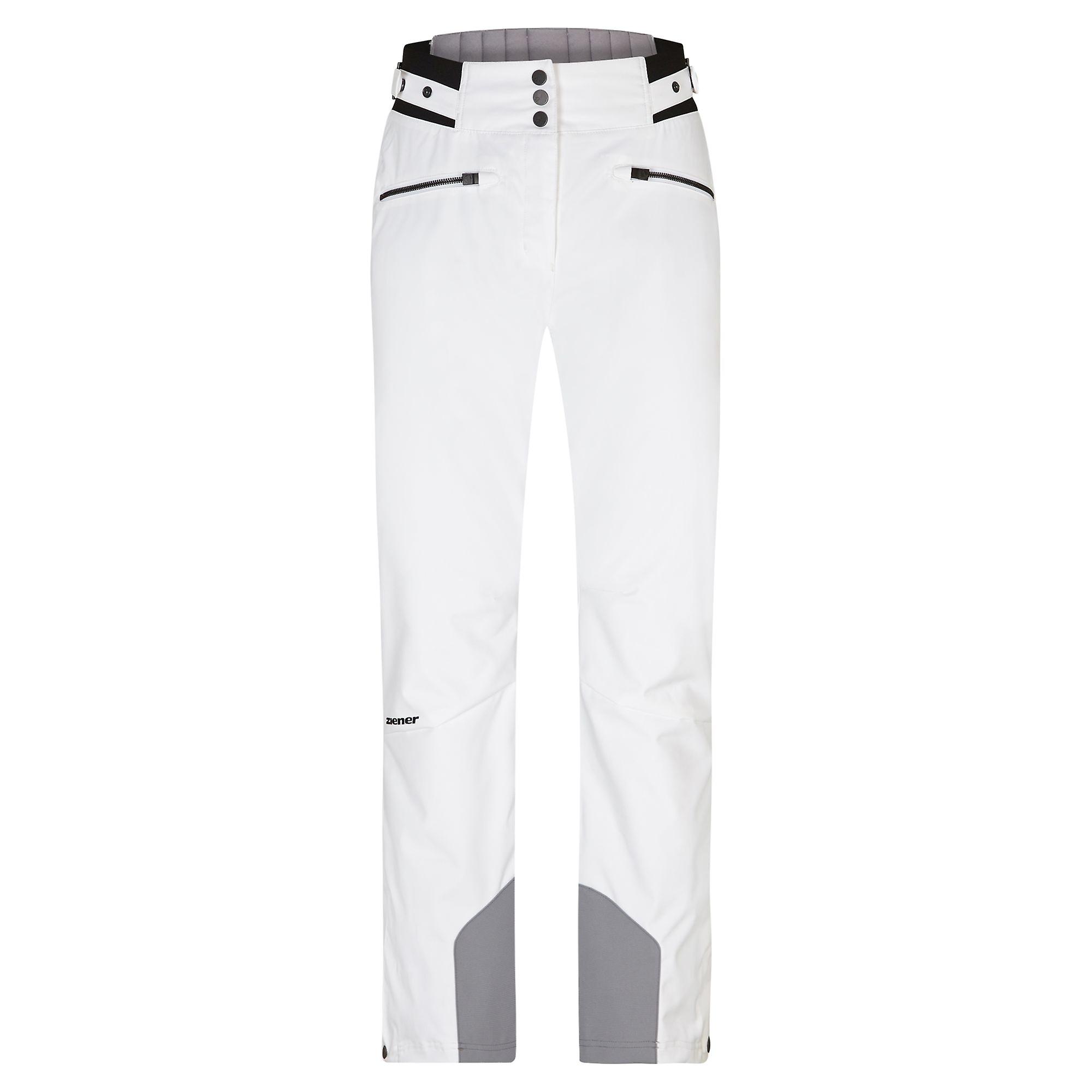 Ziener Skiwear Women's Ski Pants - TILLA white