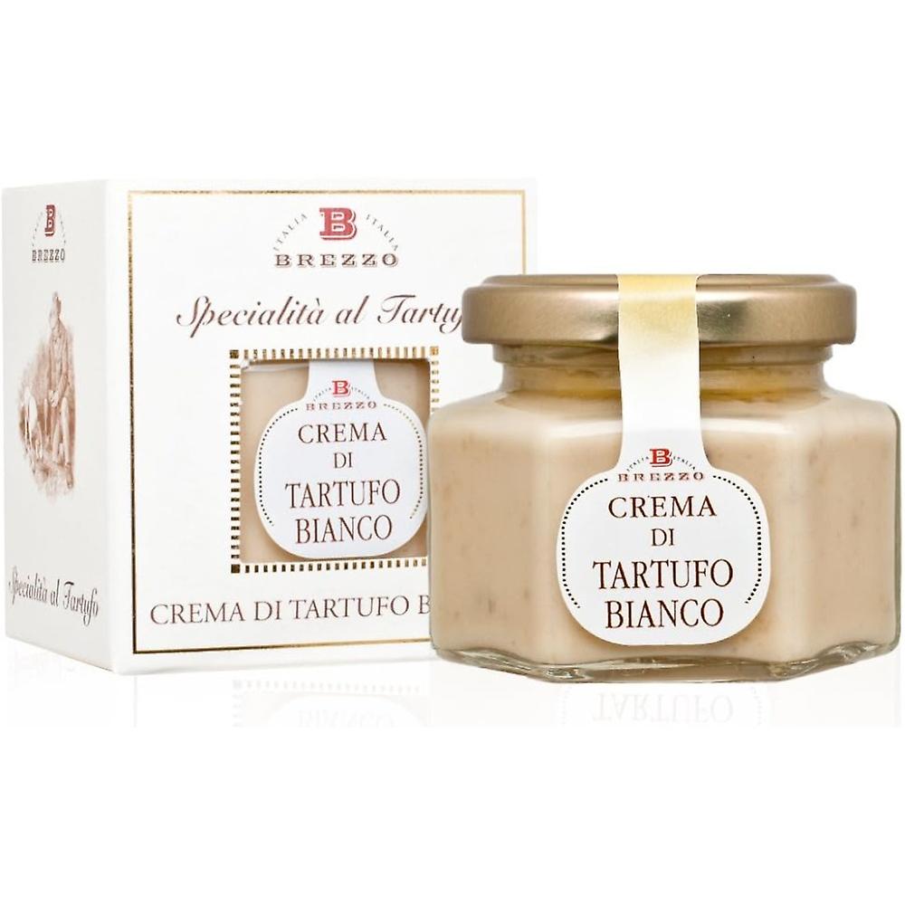 Brezzo Vit Tryffelkräm 80gr - Tryffelspecialiteter