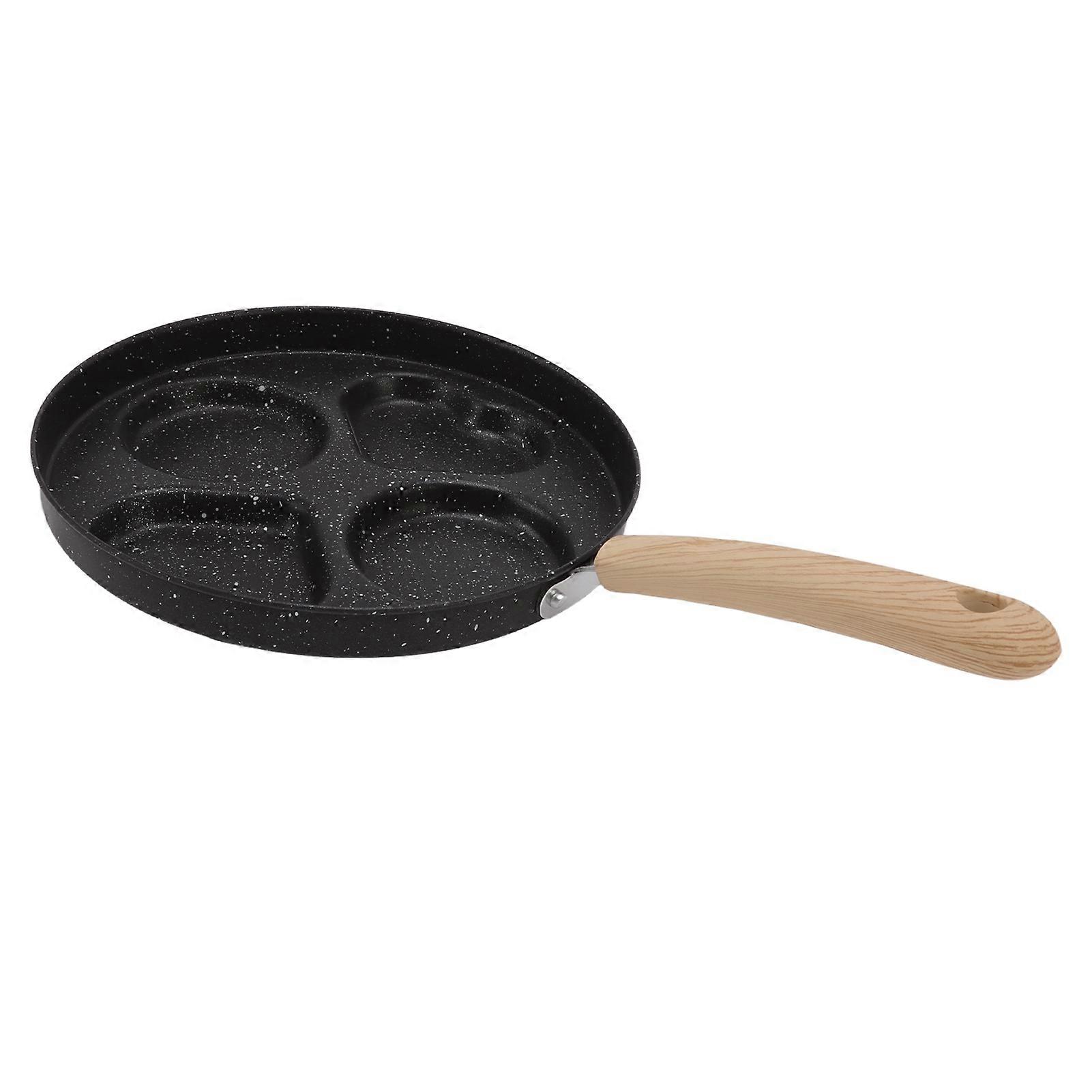 Egg Frying Pan Multifunctional 4 Cup Prevent Stick Multi Egg Cooker Pan for Breakfast