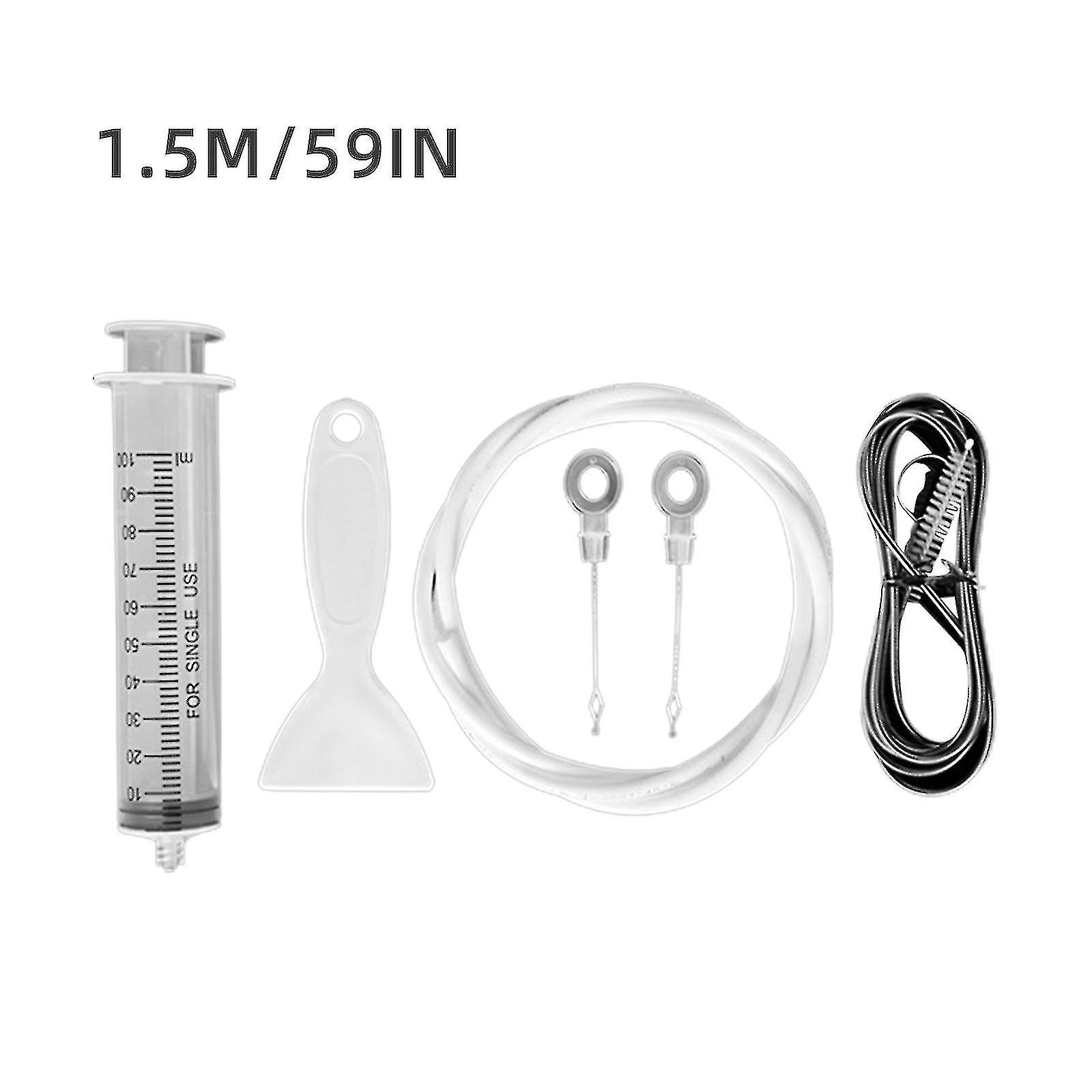 5pcs/set Refrigerator Drain Hole Clog Remover Fridge Unblocker Cleaning Tool Kit Remover Dredge Cleaning Tools