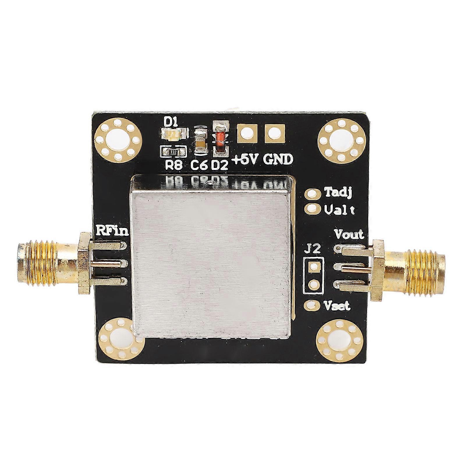Logarithmic Detector Module ‑55‑0dBm AD8317 60dB 1M‑10GHz Logarithmic Amplifier for RF Signal Detection DC 3.3‑5V