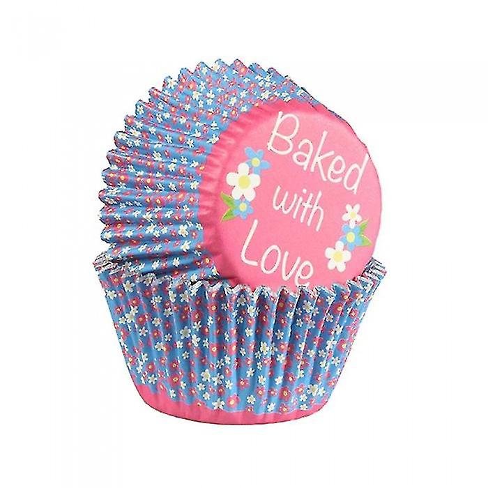 Culpitt Baked With Love Muffin and Cupcake Cases (Pack of 25)