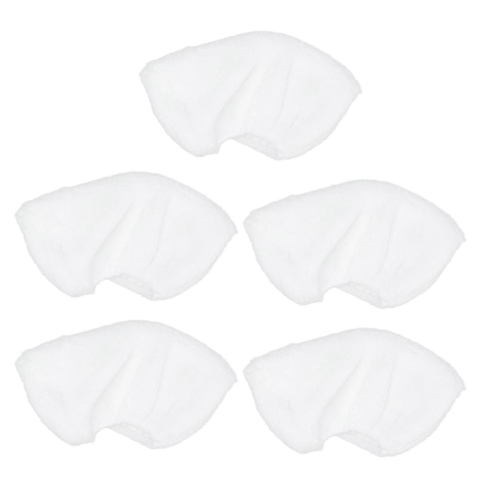 5PCS Steam Mop Pad Microfiber Steam Mop Pad Steam Nozzle Part for Karcher SC1 SC2 SC3 SC4 SC5 SV7