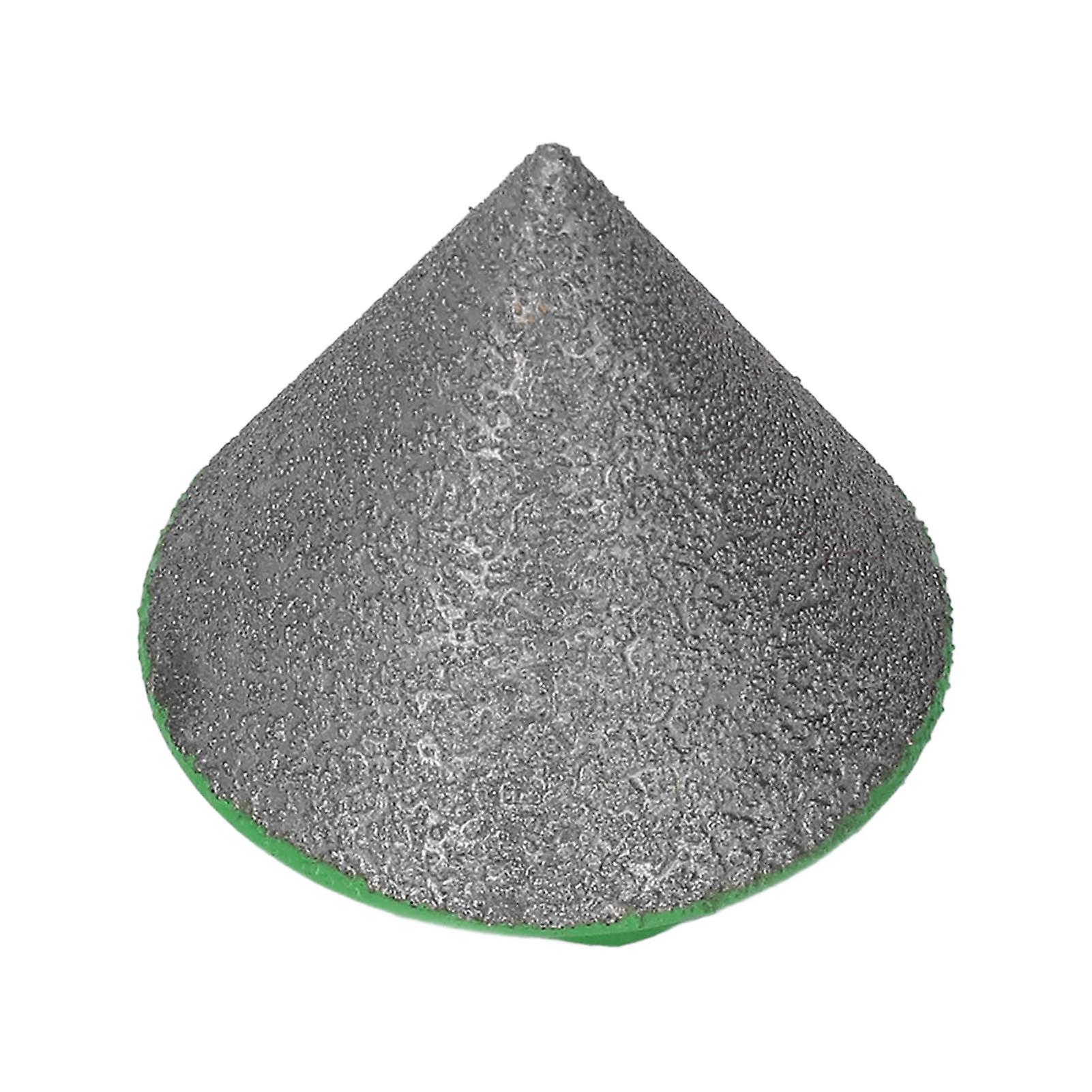 M14 Green Diamond Beveling Chamfer Bit Simple Operation 60° Base Angle Milling Bit for Polishing Shaping 38mm/1.5in 