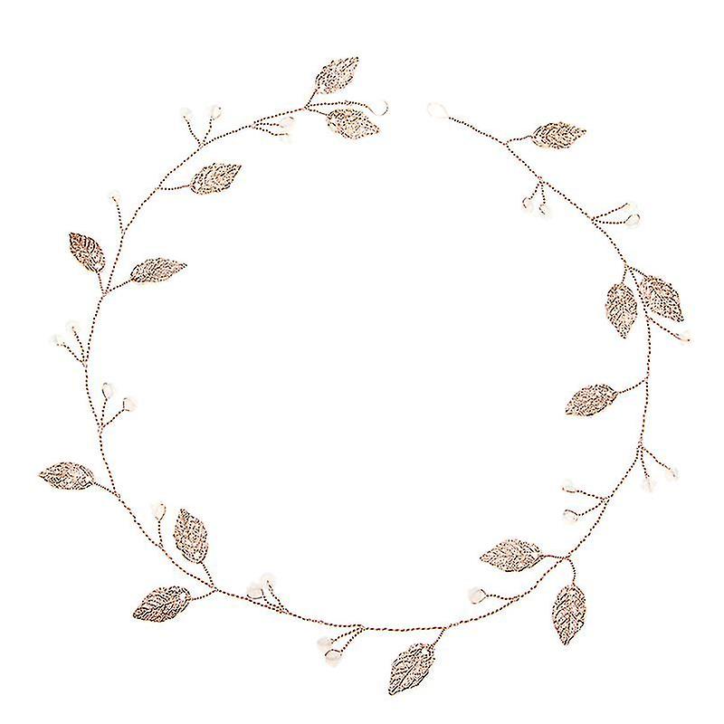 1pc brudehodeplagg legering blad hårbånd hår dekorasjon bryllup hodeplagg