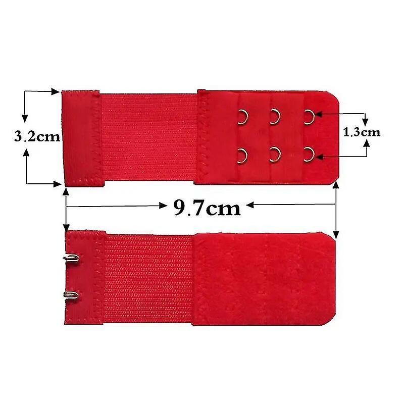 1pc BH Extenders stroppforlengelse for kvinners elastiske BH forlengelse stropp kroklips