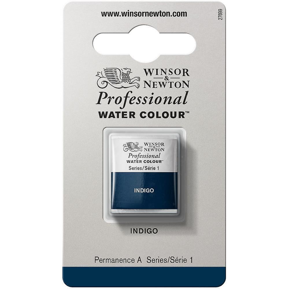 Winsor & Newton Professional Watercolour Half Pan, 322 Indigo S1