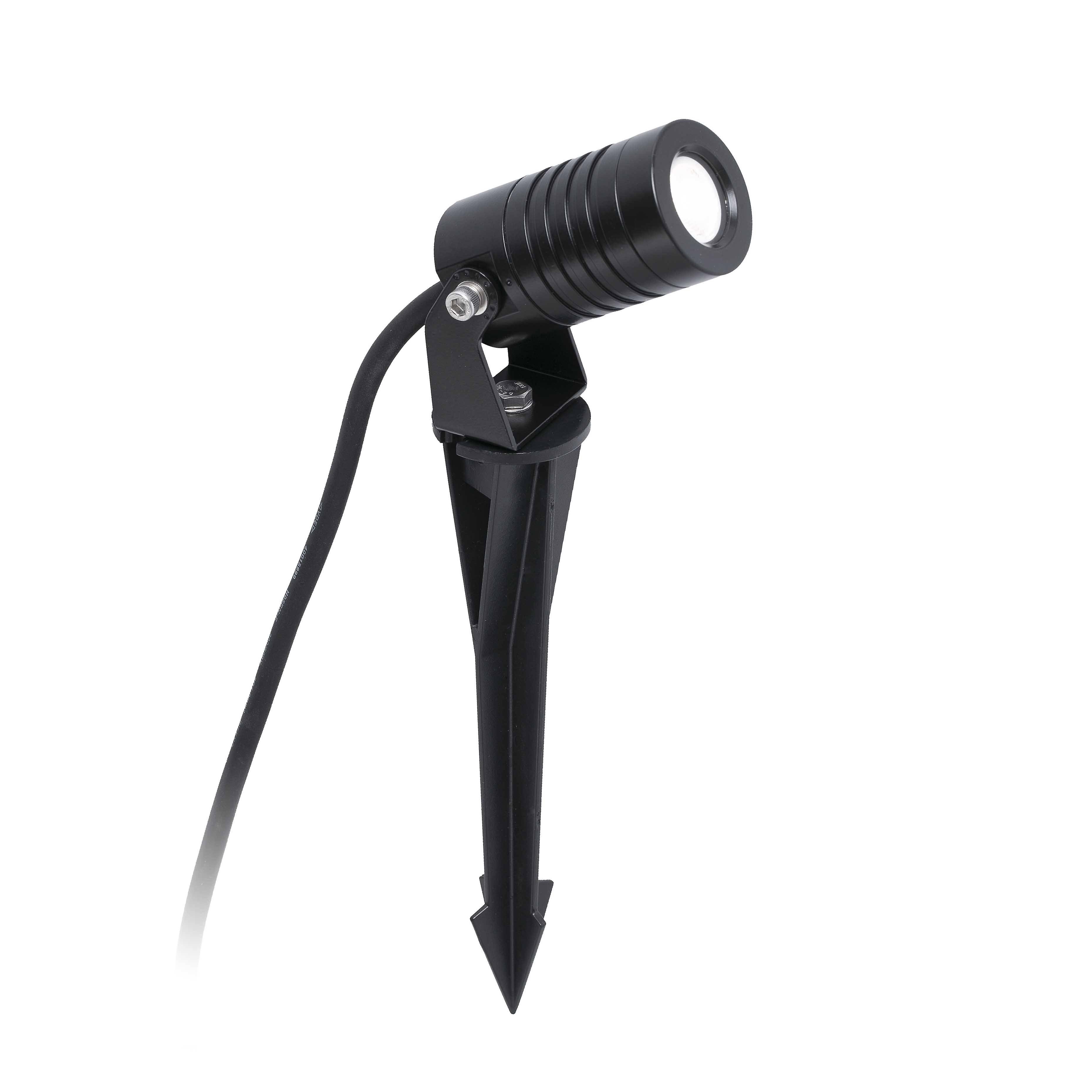 Balder LED Outdoor Spike Light Black IP67