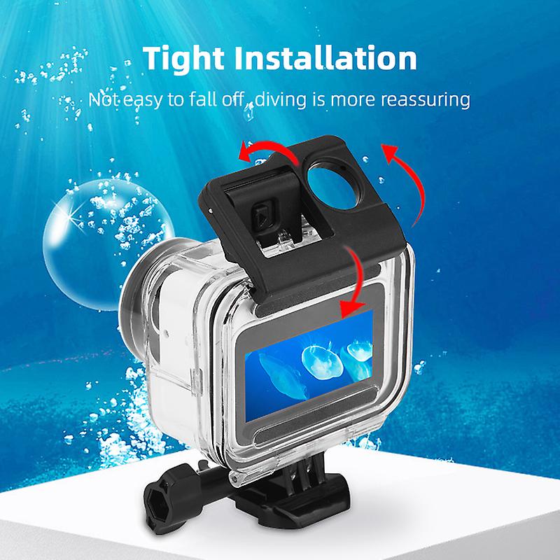 60M Camera Dive Housing Outdoor Camera Vlog Accessory for Insta360 GO 3 Camera