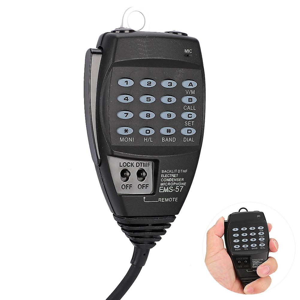 EMS‑57 DTMF 8Pin Hand Microphone for Alinco DR‑135 DR‑635 DR‑435 DR‑235 MIC with Keyboard