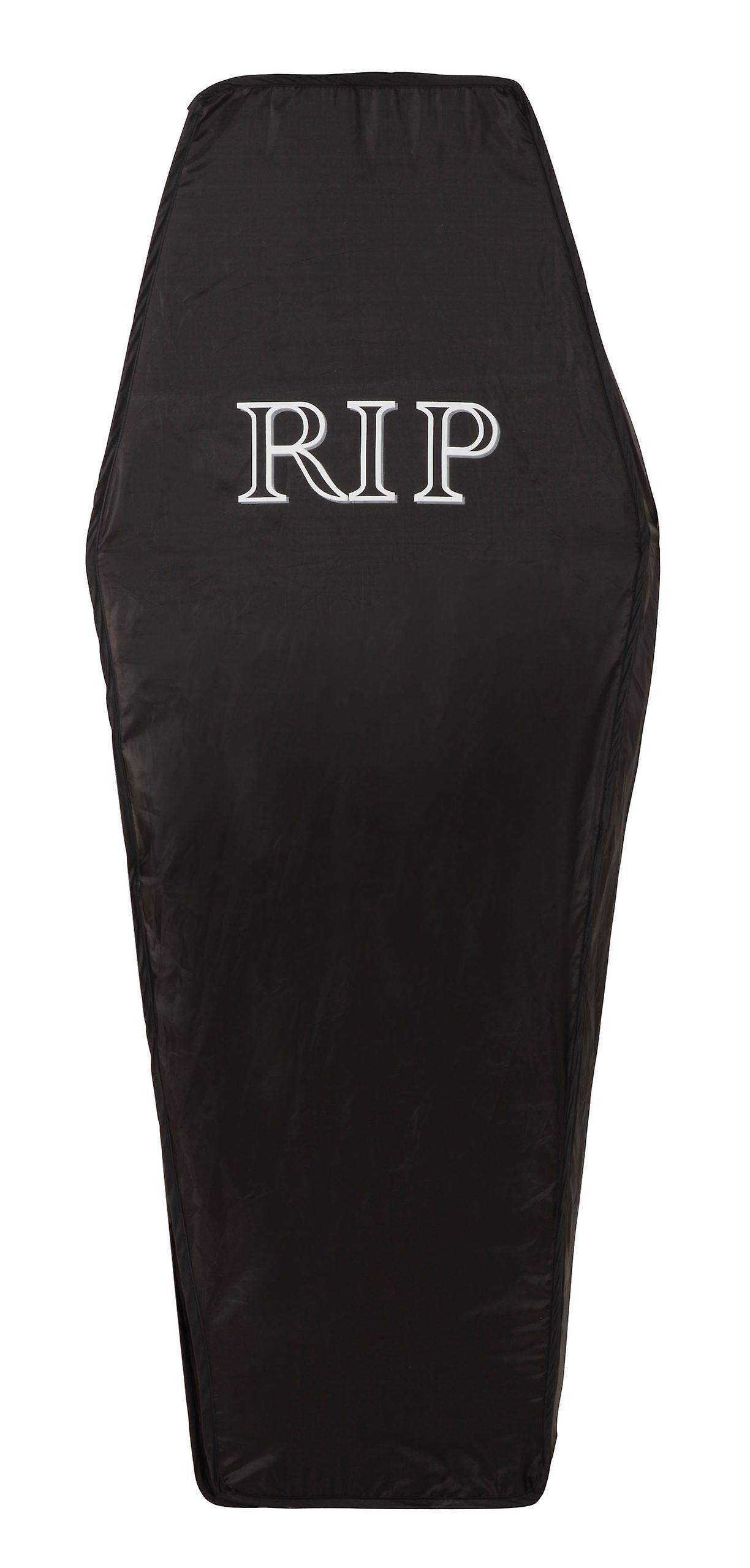 Coffin Black Foldable Halloween Items Unisex Hi345