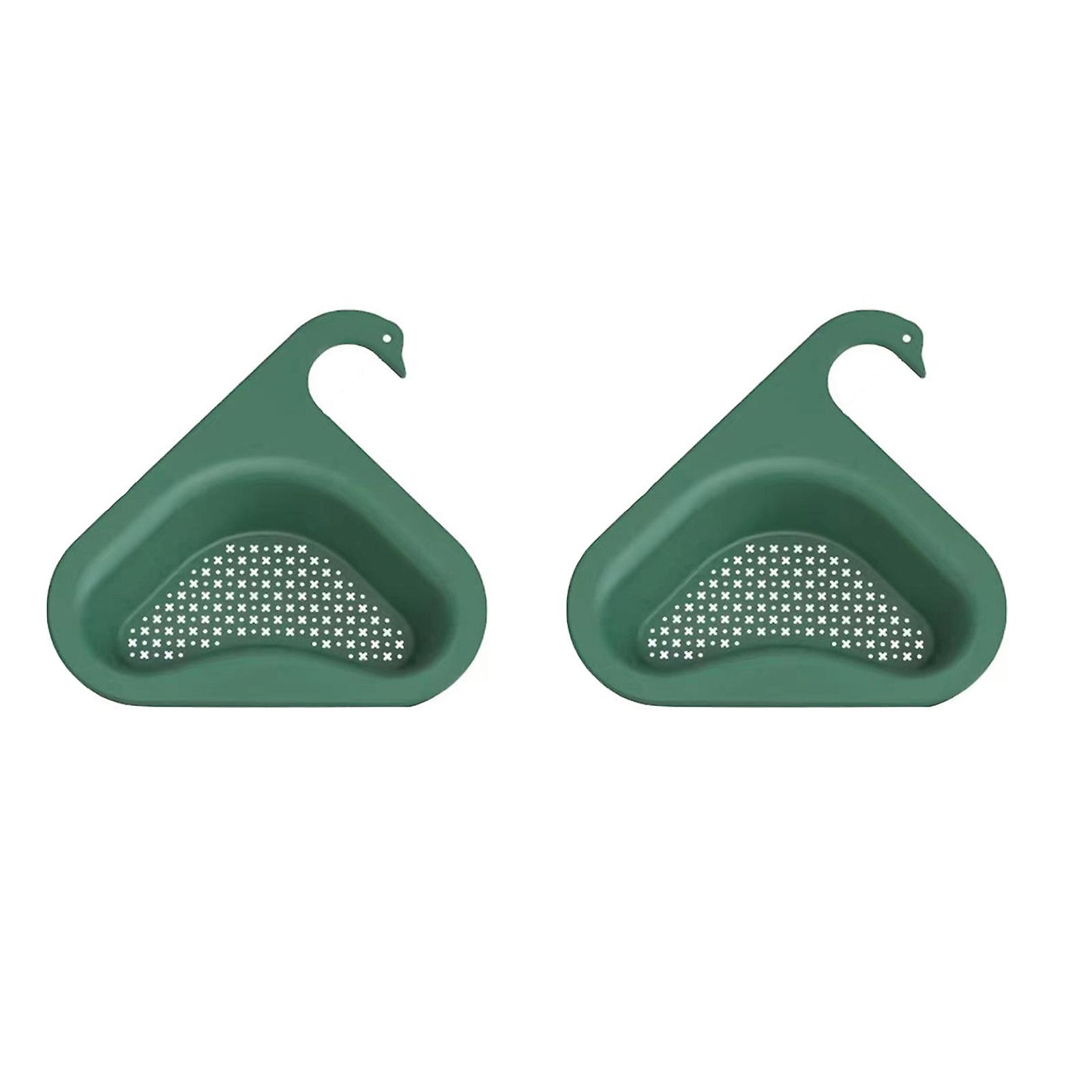 Plastic Triangles Sink Drain Basket Multi-Purpose Vegetables Drain Basket for Home Use