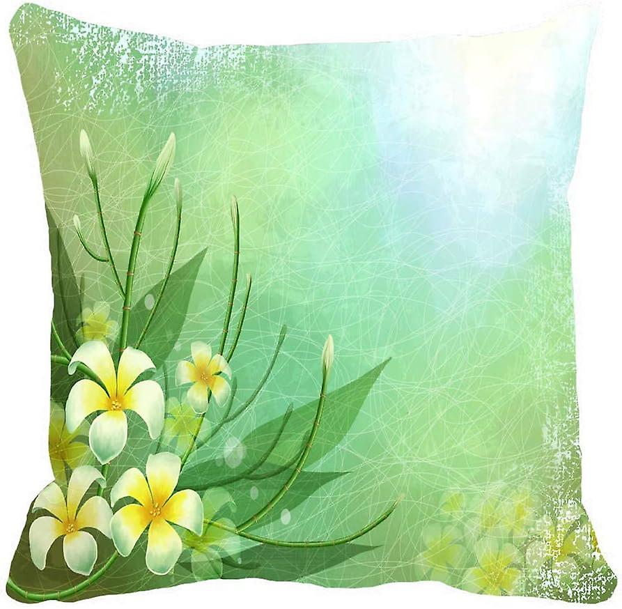 Art Flower Fresh Pillow Case (45cmx45cm)