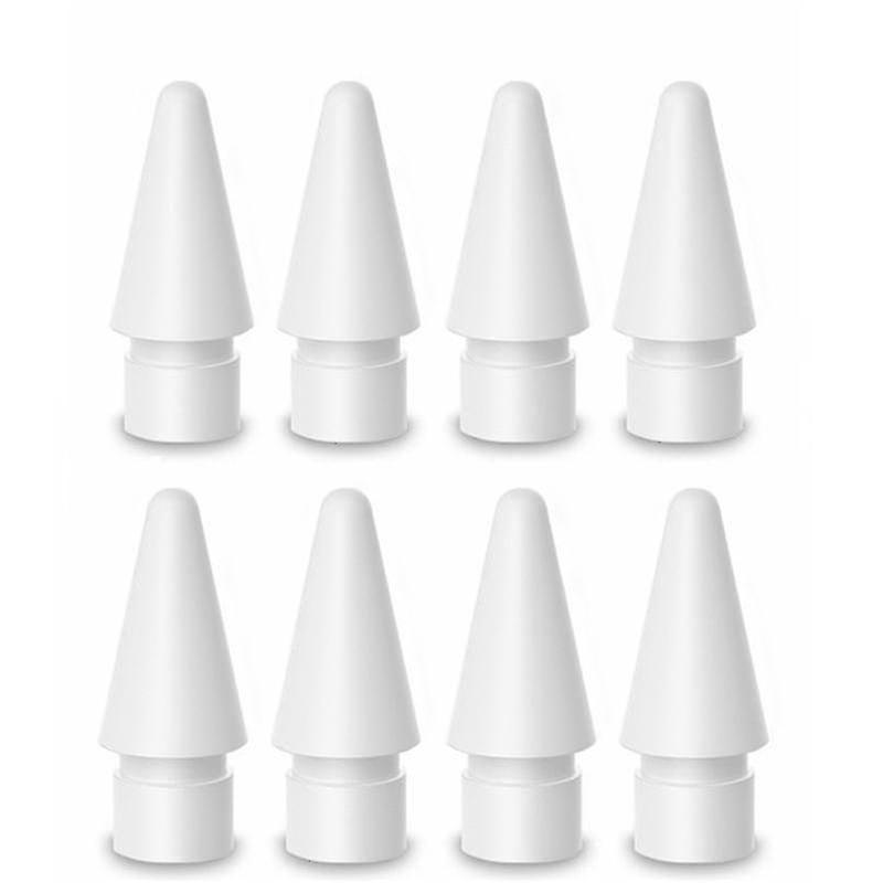 8 Pack Replacement Tip For Nibs For 1st & 2nd Generation (white)