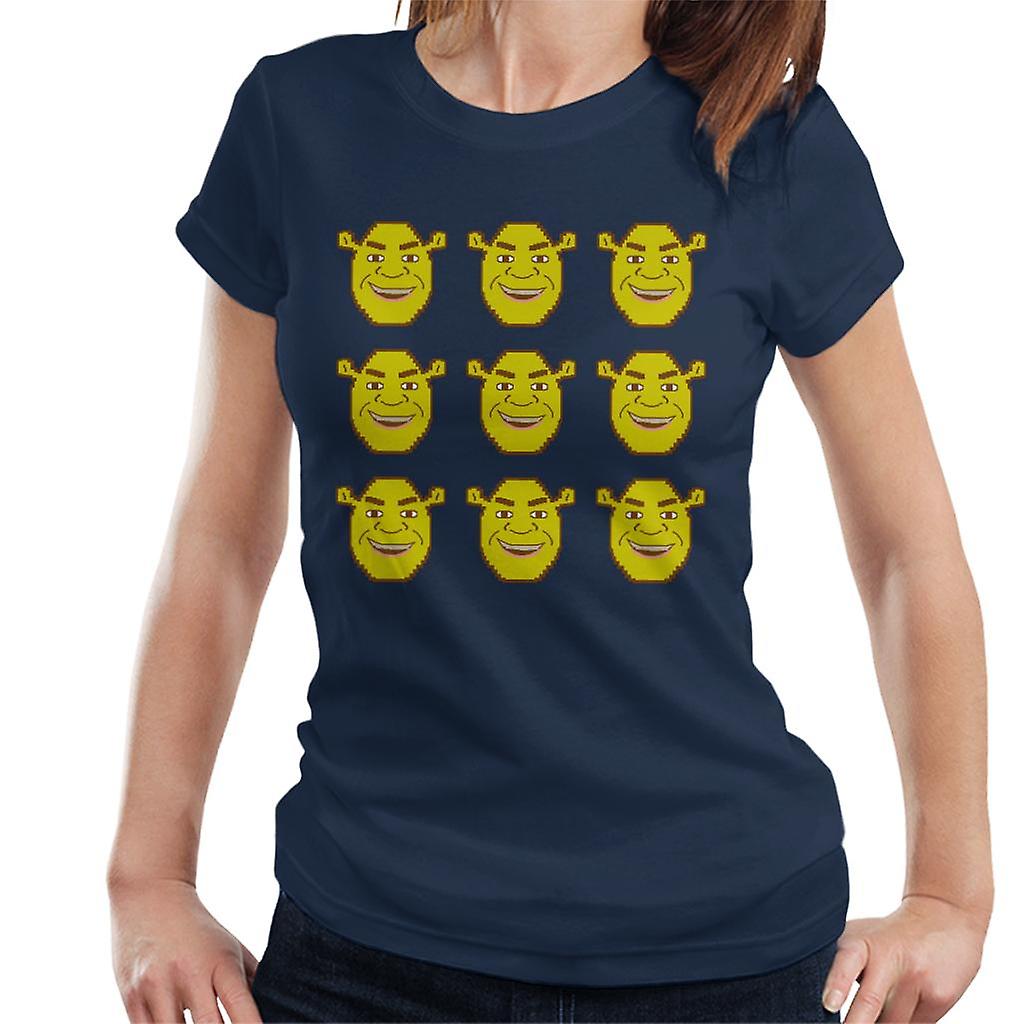 Shrek Character Heads Women's T-Shirt