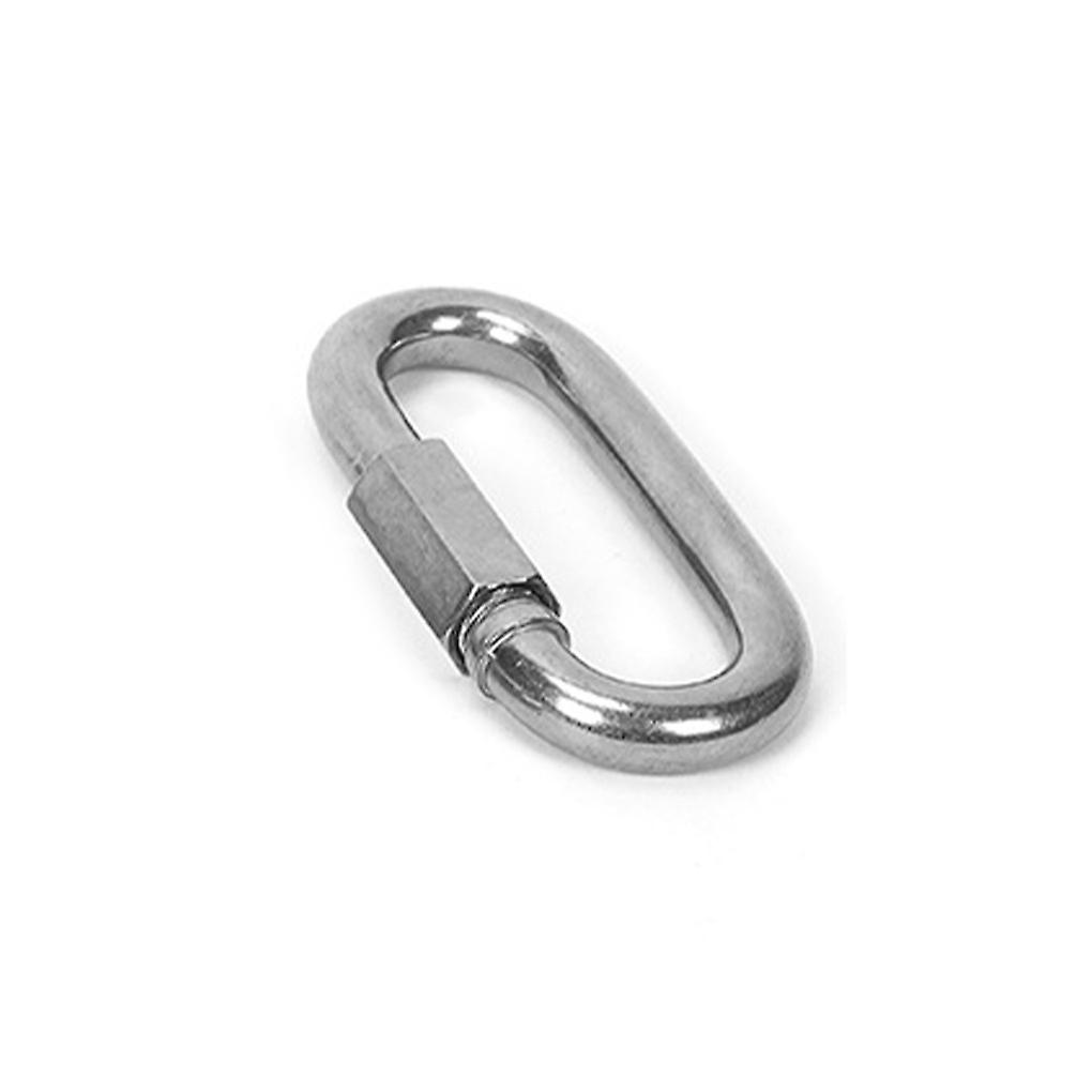Keychain D Shaped Buckle Fast Release Carabiner Camping Chain Connector