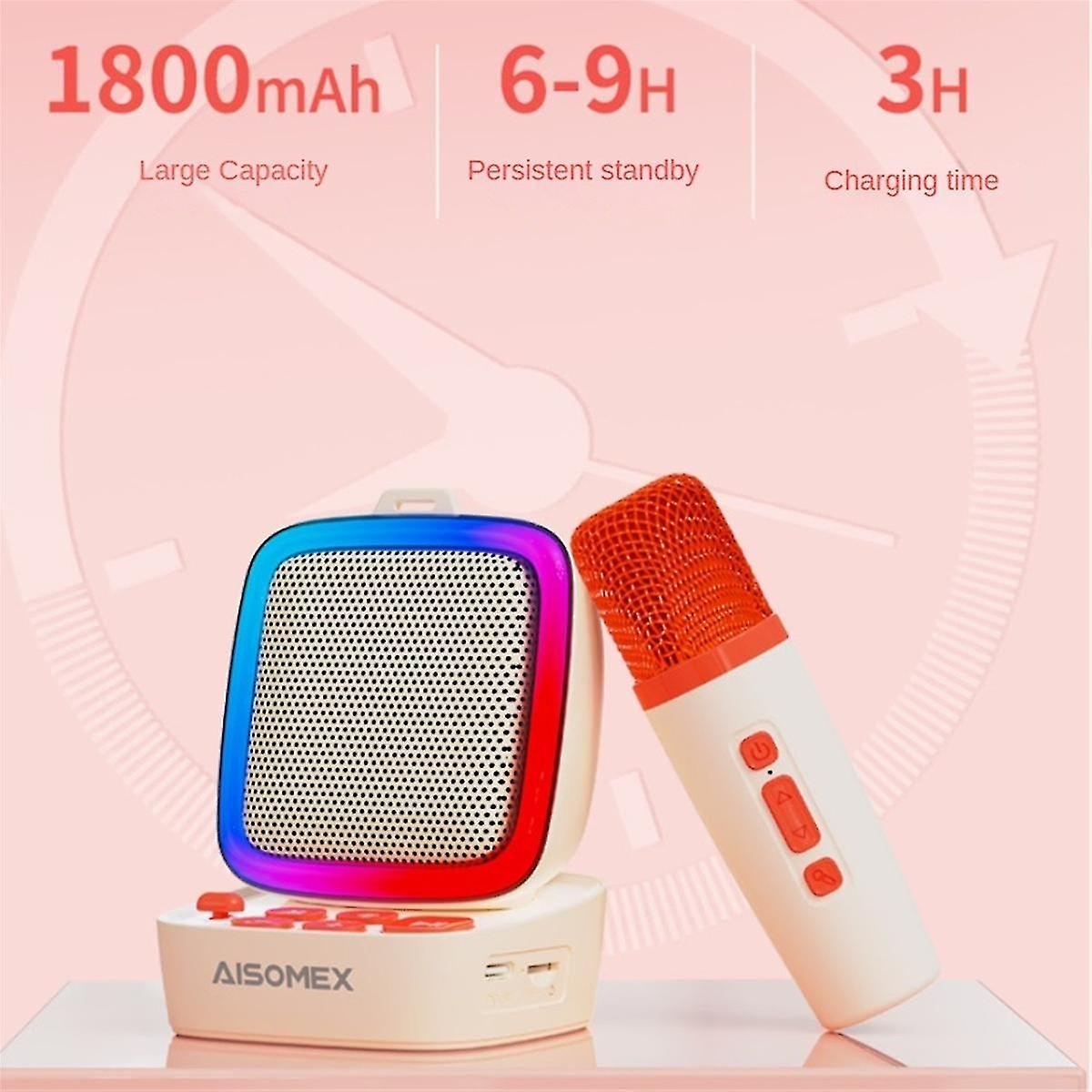 B156 Bluetooth Speaker Karaoke Multifunctional, Convenient And Practical Portable Audio Microphone