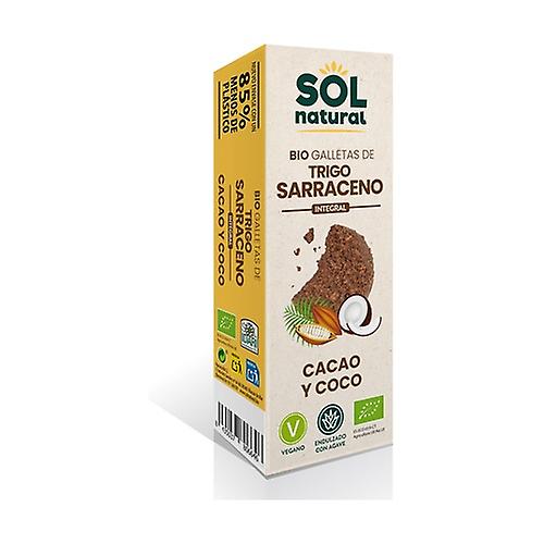 Organic buckwheat cookies with cocoa and coconut 175 g