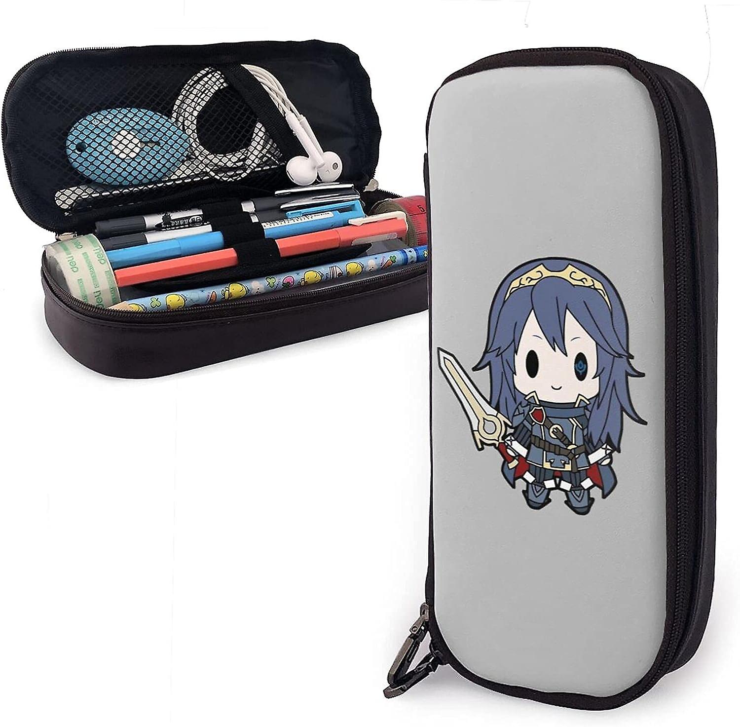 משחקי אימה מארז עט בעל קיבולת גדולה מקרה עיפרון עור מארגן שולחן עט עמיד עם רוכסן לבית הספר ולציוד משרדי דגם 3 bd006797