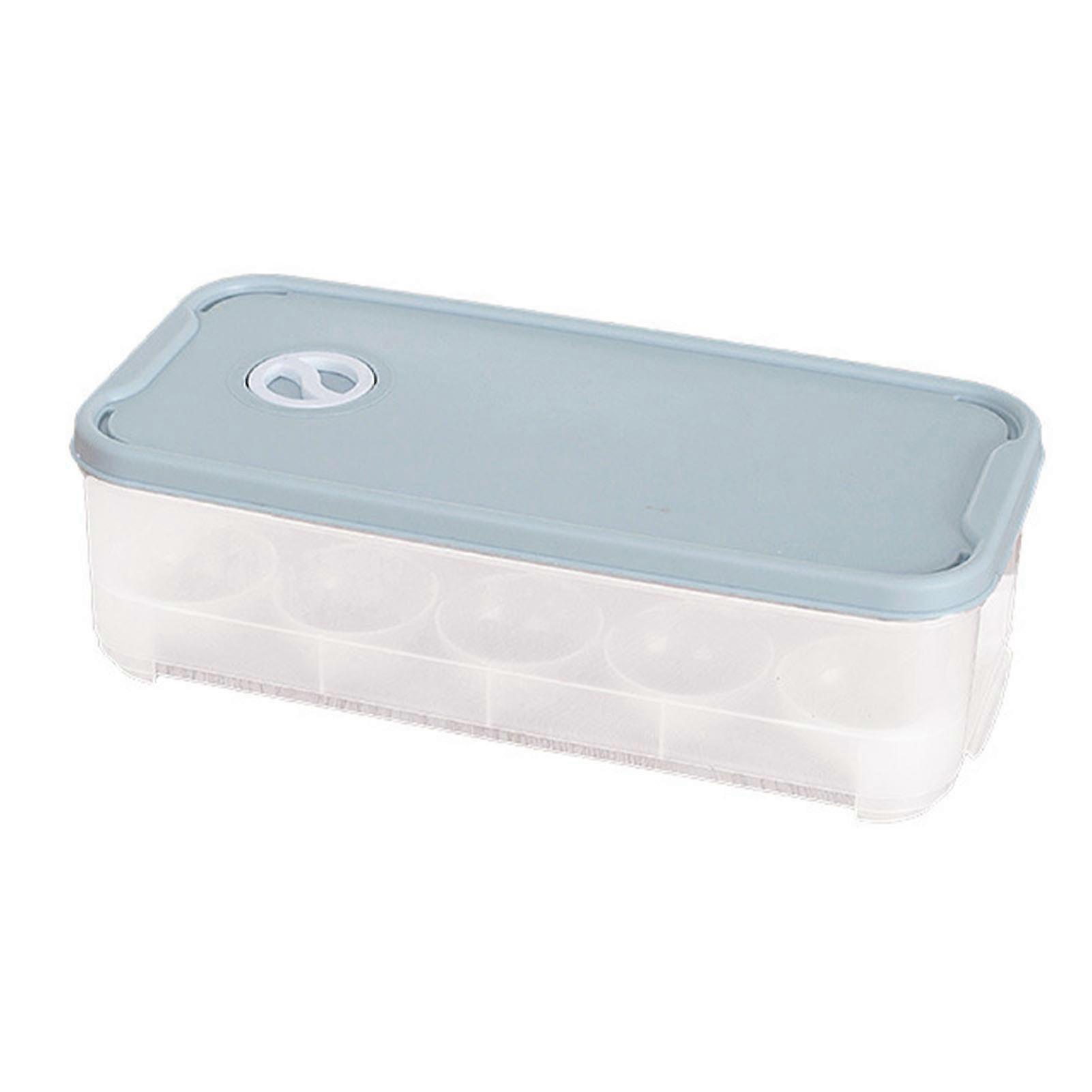 Egg Box Plastic Thickened Fresh Preservation Egg Storage Container for Refrigerator Fridge Kitchen