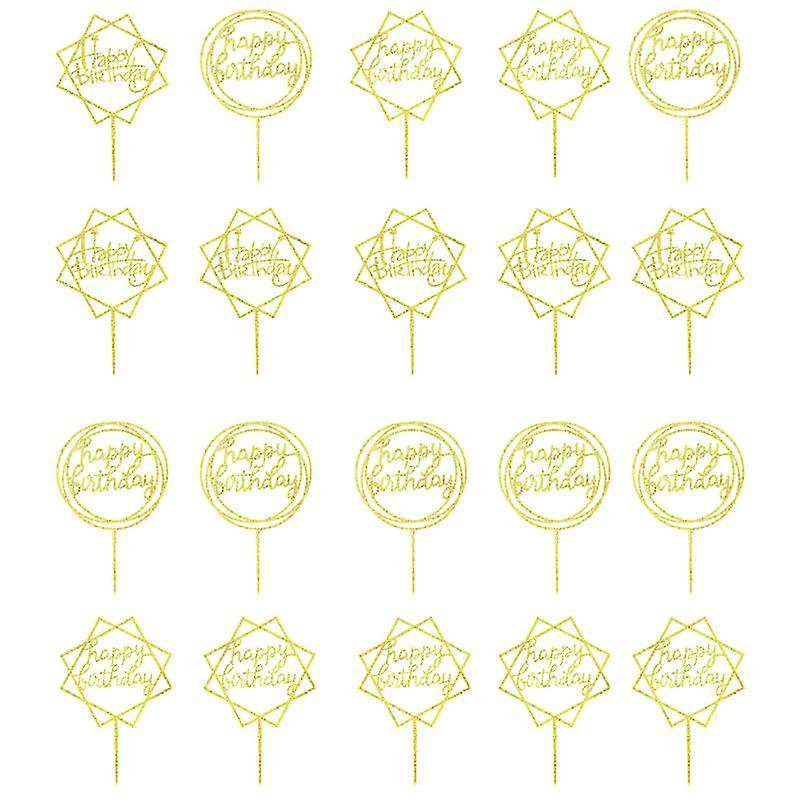 The New 20pcs Cake Topper