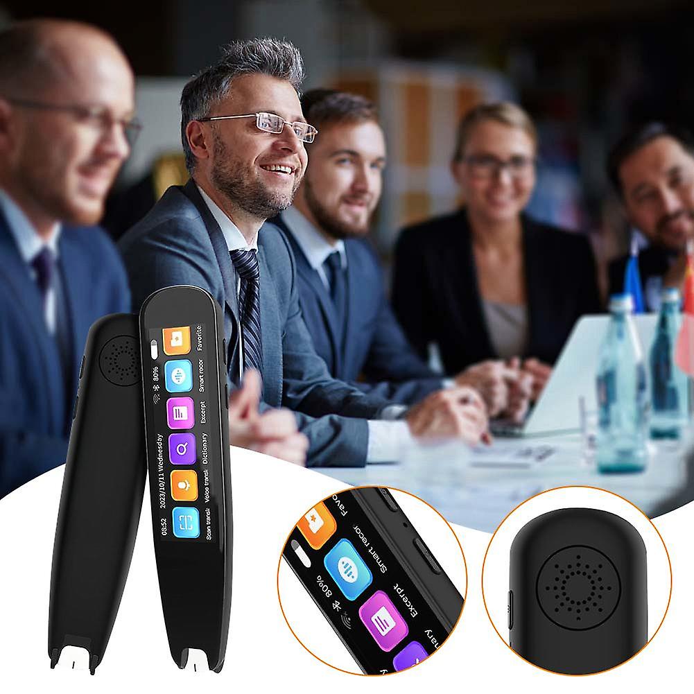 Verbesserte Übersetzung Scannen Stift Rekord Schwarz Scan Reader Stift Wörterbuch Stift