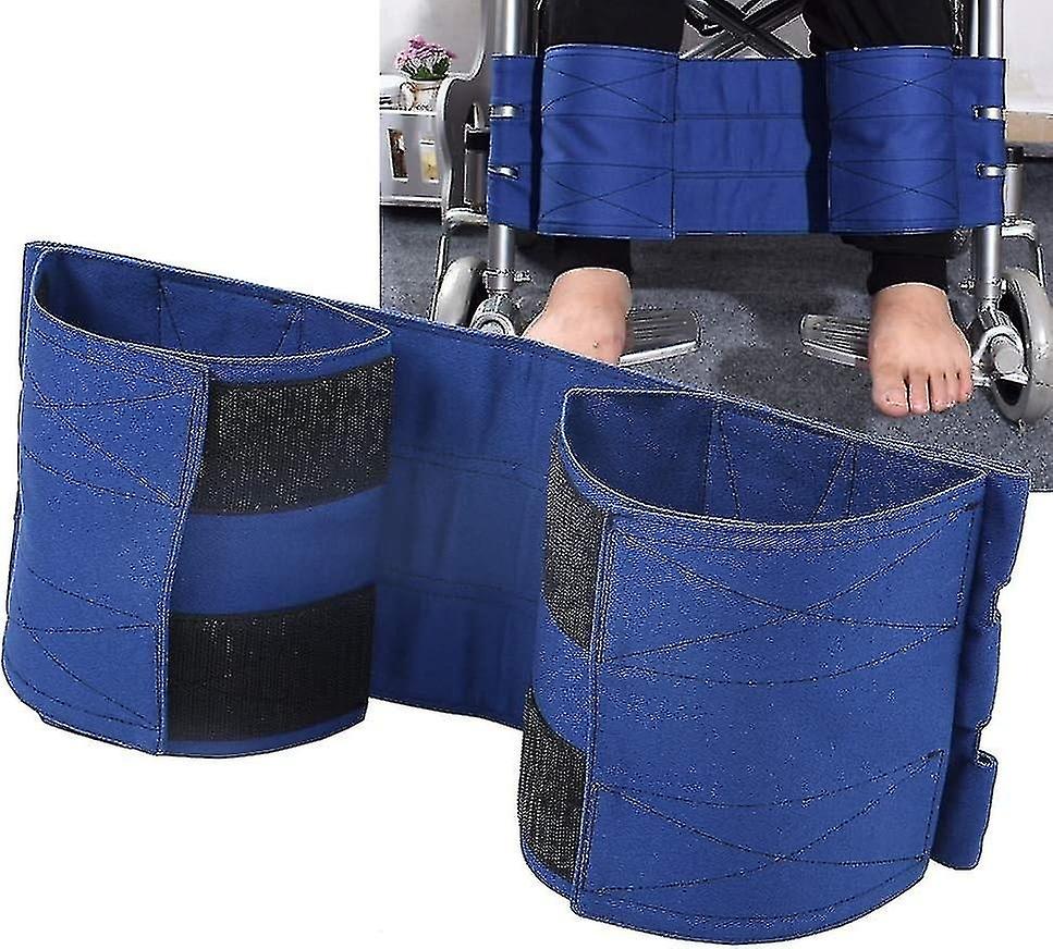 Tekerlekli sandalye bacak kayışları, pamuklu ayarlanabilir bacak destekleri, emniyet kemerleri, emniyet kemerleri, yaşlı ve yaşlı