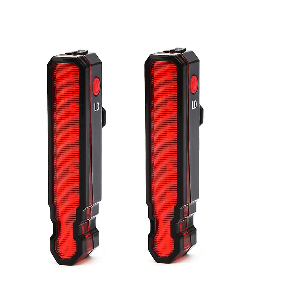 Multi-functional Bike Red Taillight Usb Rechargeable Back Seat Safety Warning Light Led Cycling Rear Lamp