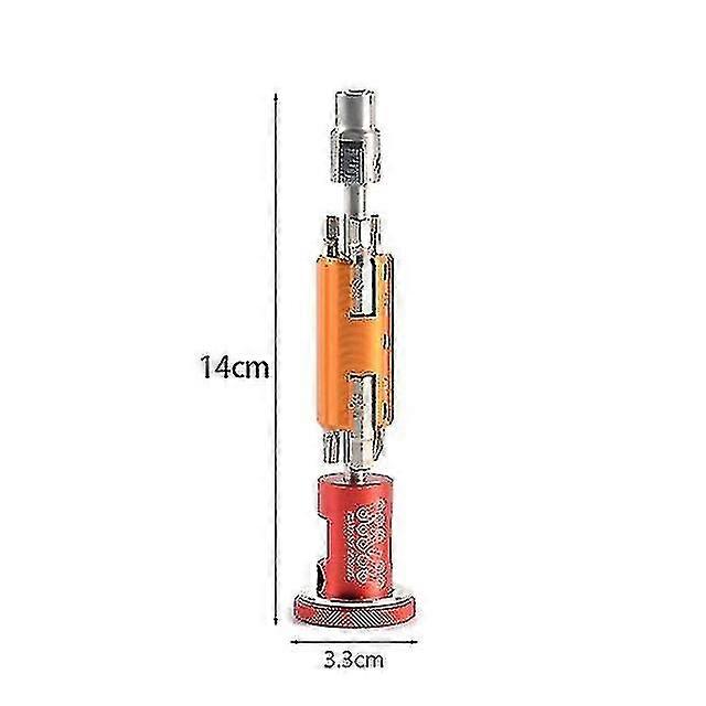 Bicyclette Invisible Chain Cutter Repair Tool Multi Portable Kit Hexagon Tournevis Manivelle T25 Clé Chaîne Rivet