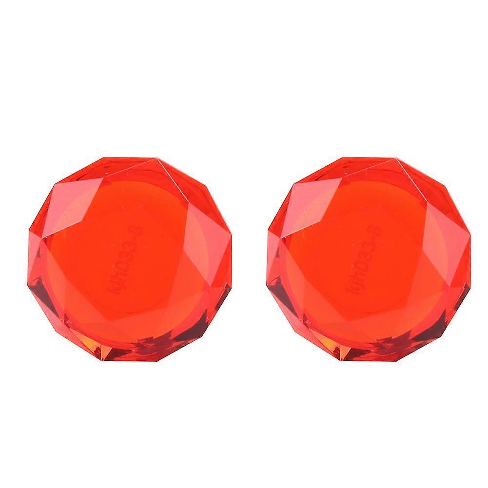 Silicone Controller Thumb Stick Grip Joystick Button Cap Cover Universal For Ps3/ps4red