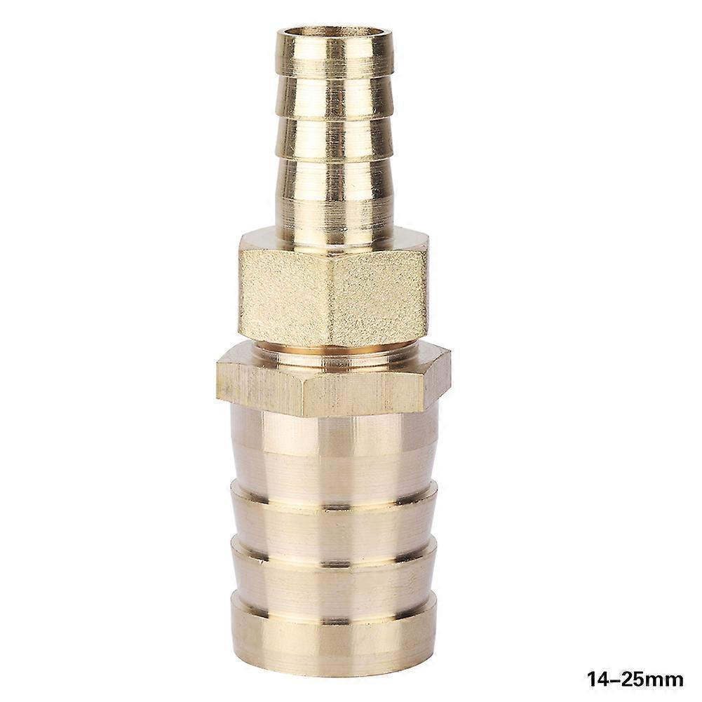 Brass Barbed Reducing Bushing Female Thread Pipe Fitting Connector Adapter (14-25mm)