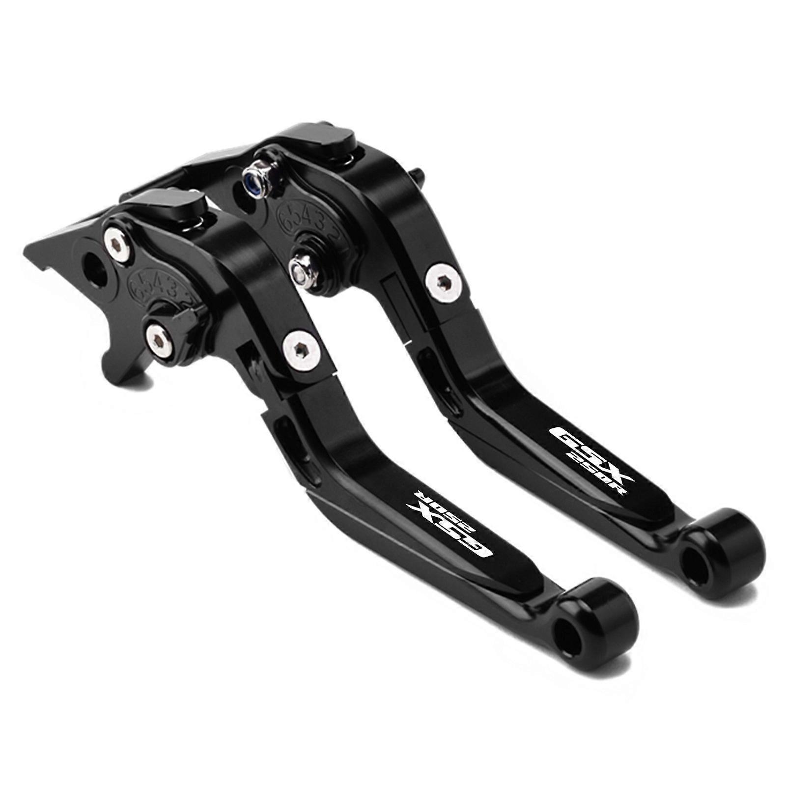 スズキリチGSX250R GW250 DL250モディファイドブレーキホーンクラッチハンドルバーレバーに適しています