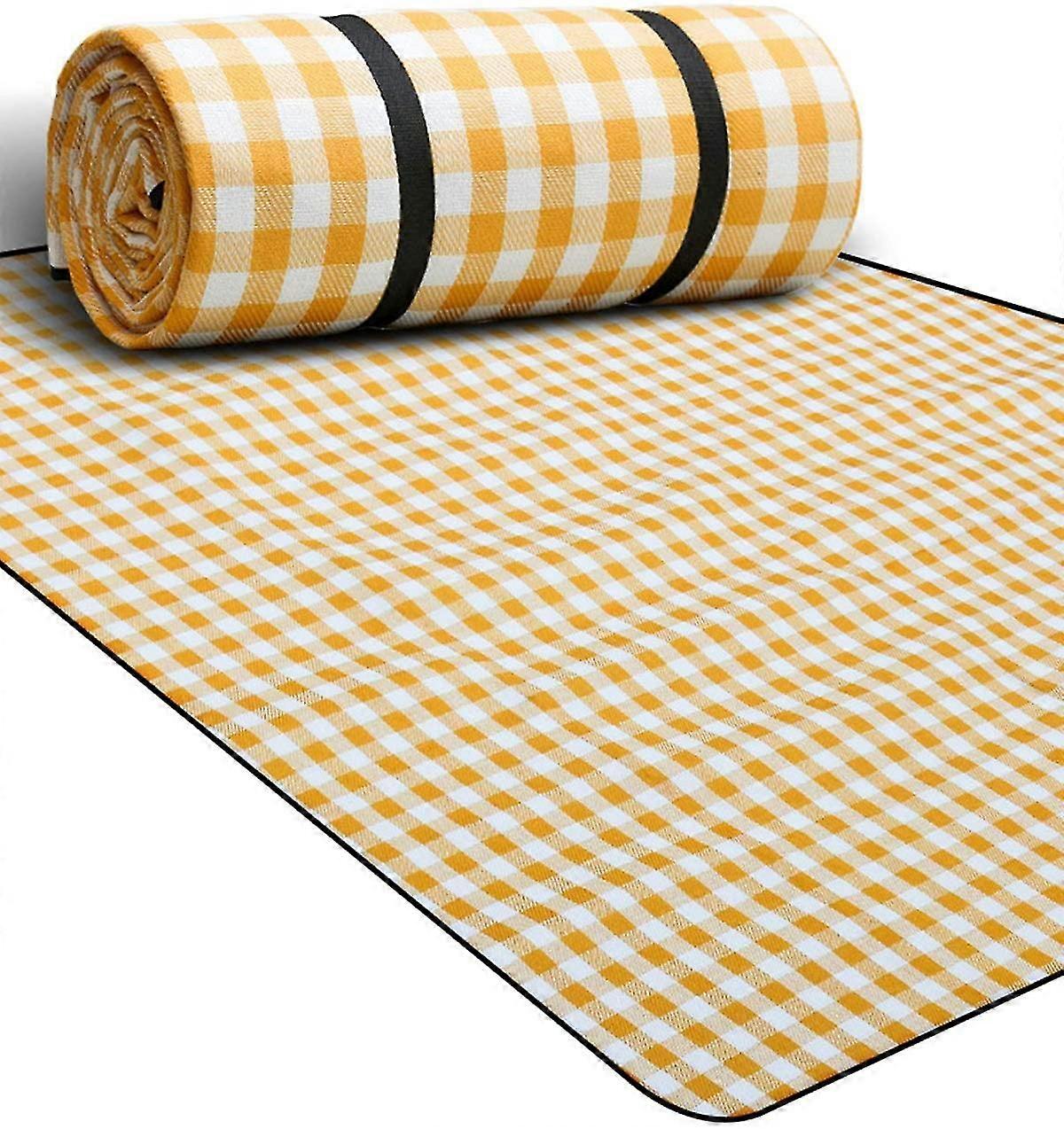 Picnic Blanket, Heat Insulated, Waterproof With Handle, 200 X 200 Cm Xxl