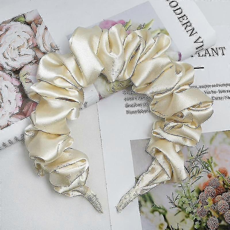 Headband Padded Pleated Hairband