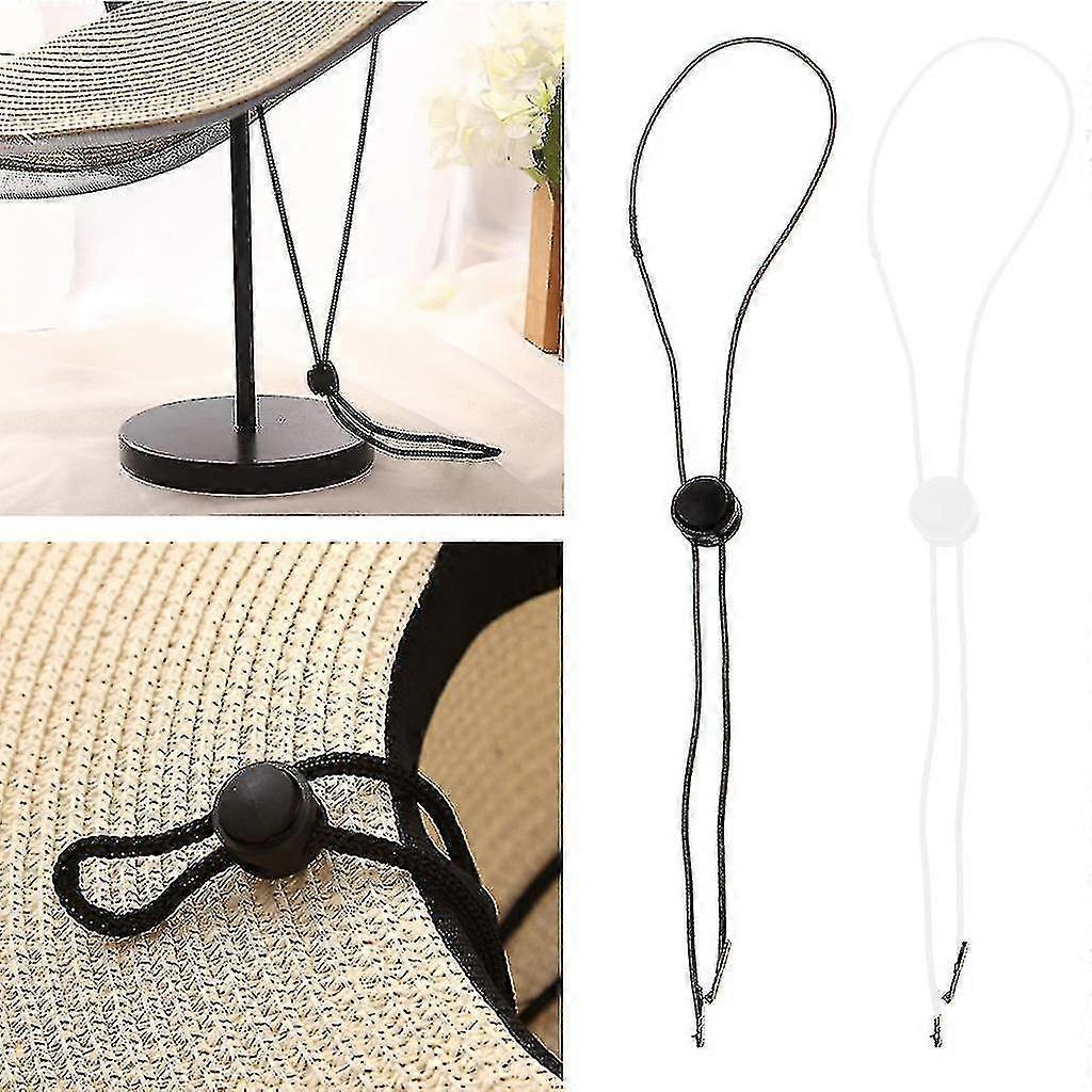 Hat Cord With Cap Clips,adjustable Hat Chin Strap And Cap Clips Hat Retainer