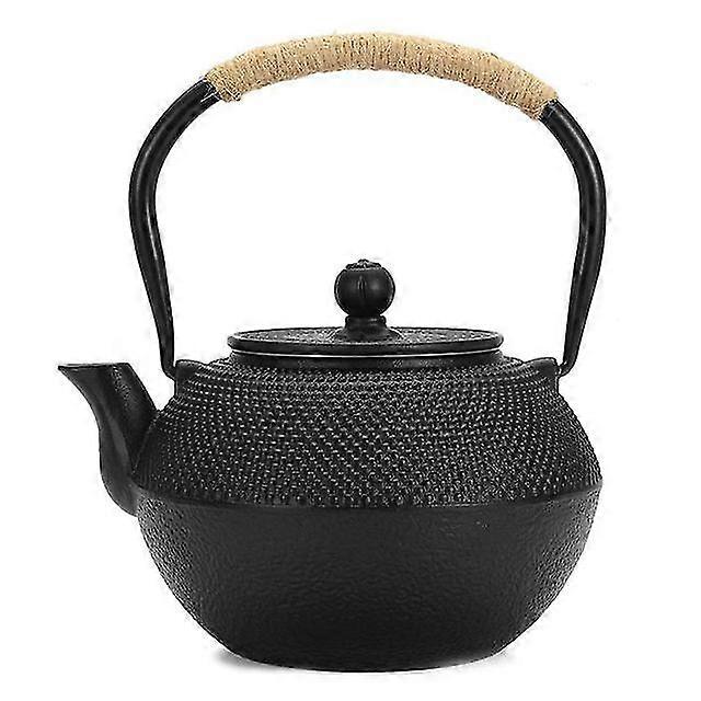 1.2L japanese tetsubin style iron tea pot kettle tetsubin teapot + strainer