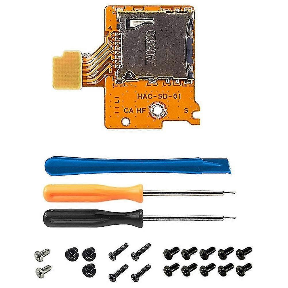 Ανταλλακτικά κιτ επισκευής Micro-SD Card Slot Board συμβατά με το Nintendo Switch Ns Tf S