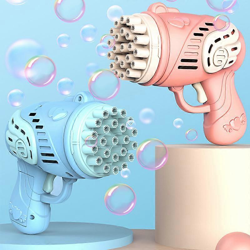 Electric Bubble Machine for Kids 23-Hole Automatic Bubble Blowing Outdoor Toy