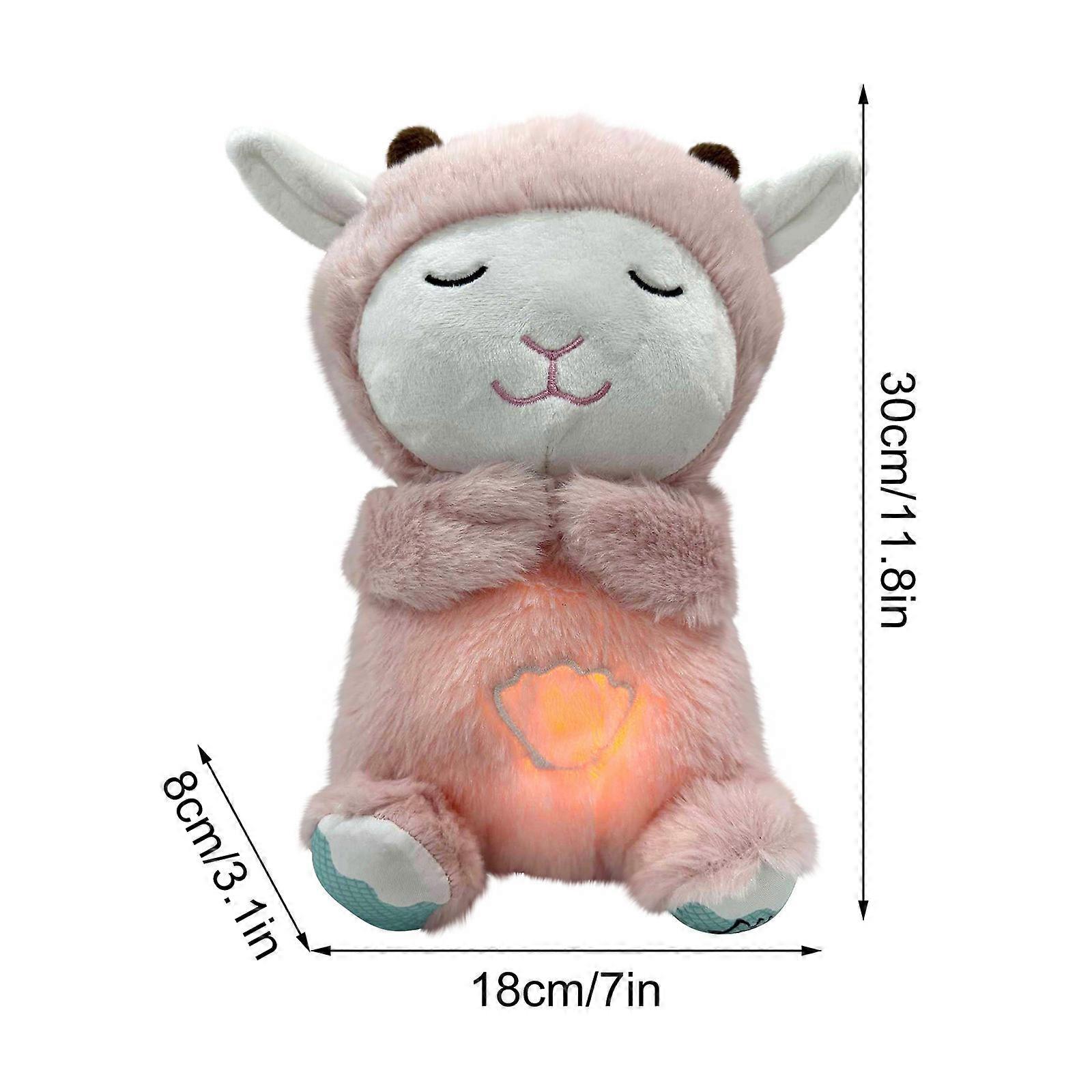 Bedtime Soother With Cry Activated Sensor Sound Machine Sound Machine Newborn Music Calming Light Shush And Heartbeat