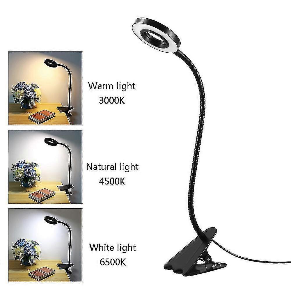 Led Desk Lamp Eye-caring Table Lamp, 3 Modes, Dimmable