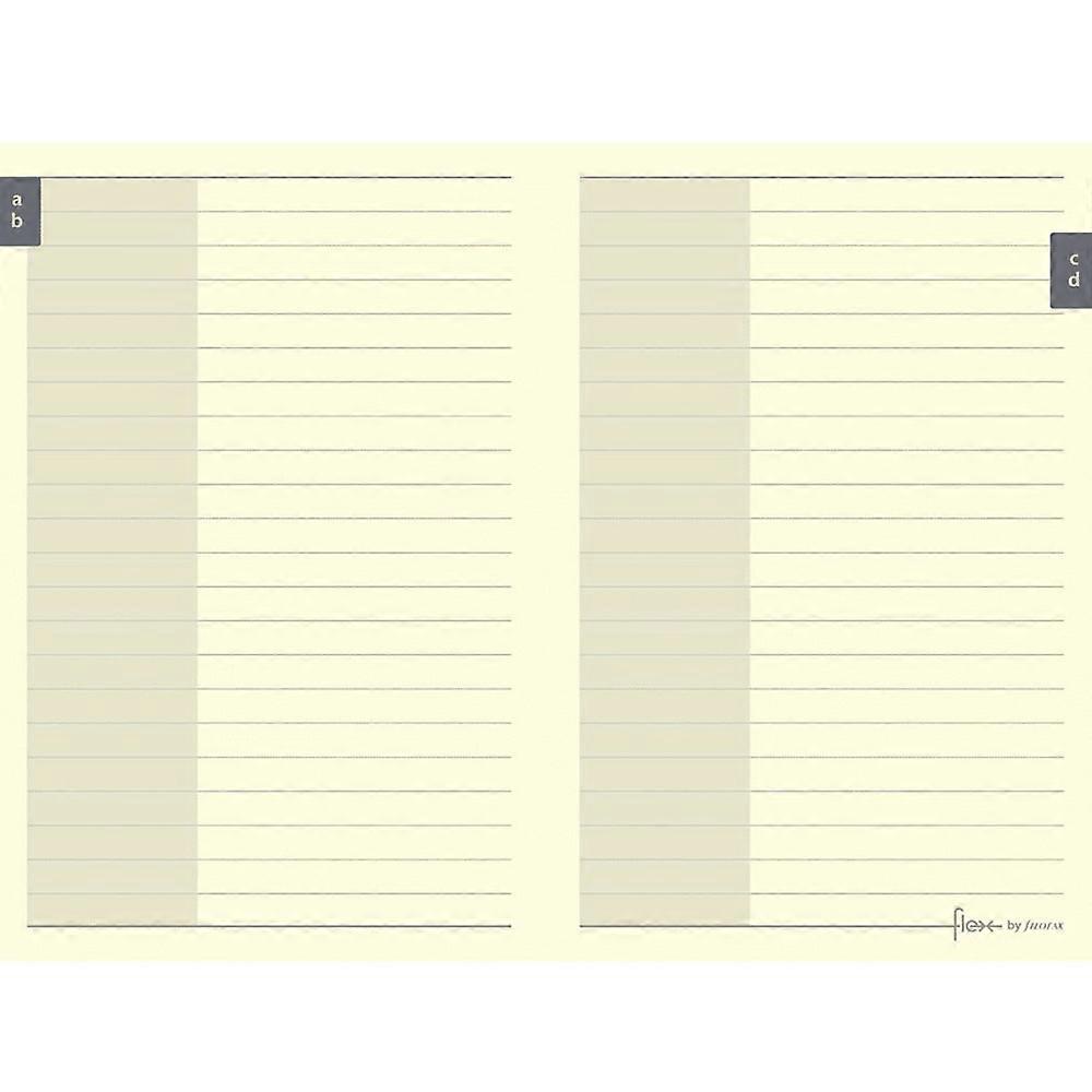 Filofax Premium Quality Pocket Flex Contacts 48-Pages A to Z Pad Personal Note