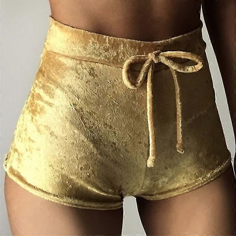 S-xl المرأة المخملية الرباط السراويل بالإضافة إلى حجم عارضة عالية الخصر 2019 مثير نحيف غنيمة السراويل Feminino