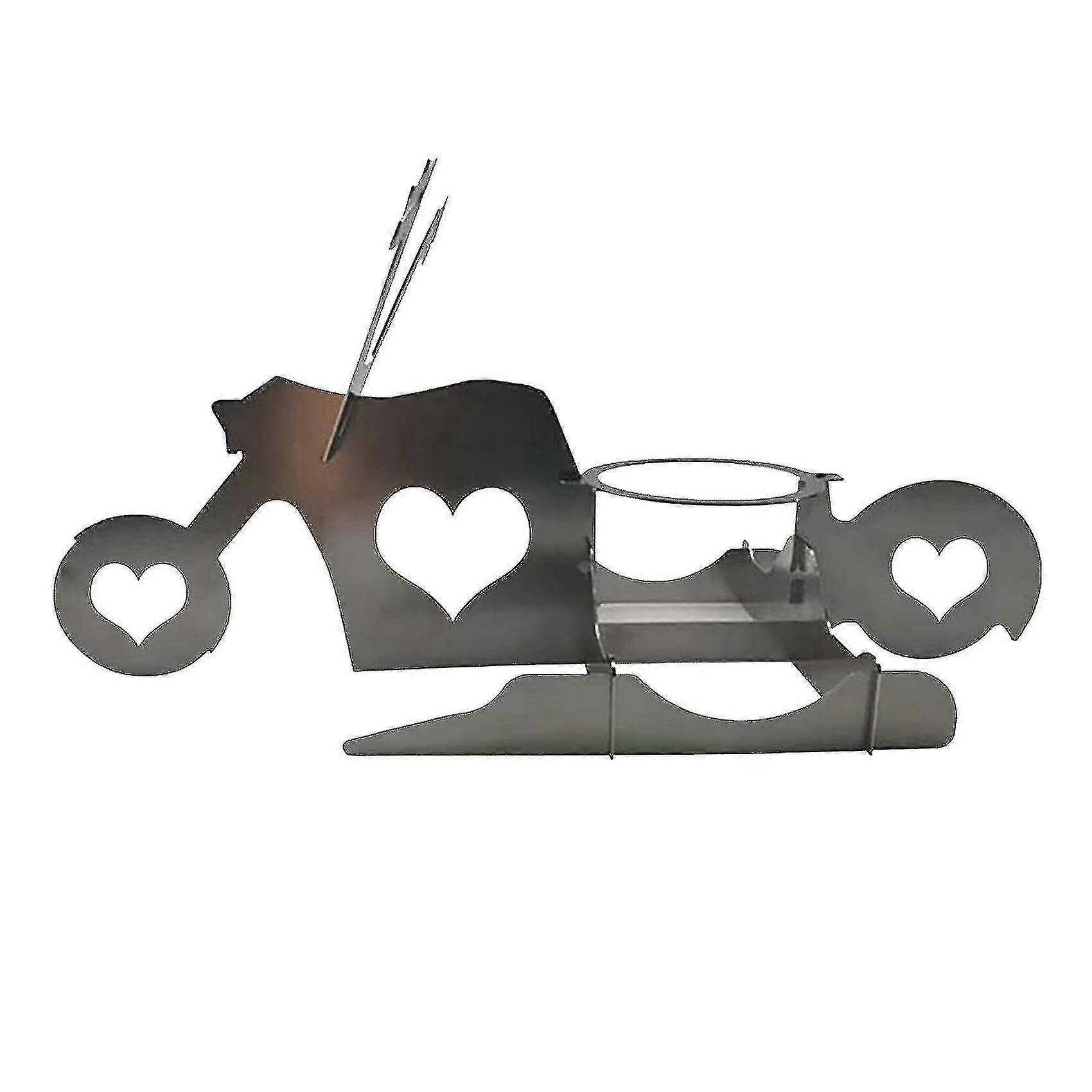 Portable Grill Chicken Rack Beer Can Chicken Stand Outdoor Bbq Party