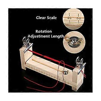 Telaio Strumento Per Creare Bracciali In Legno Con Due Mollette Ferma Filo Gioie D'Oriente