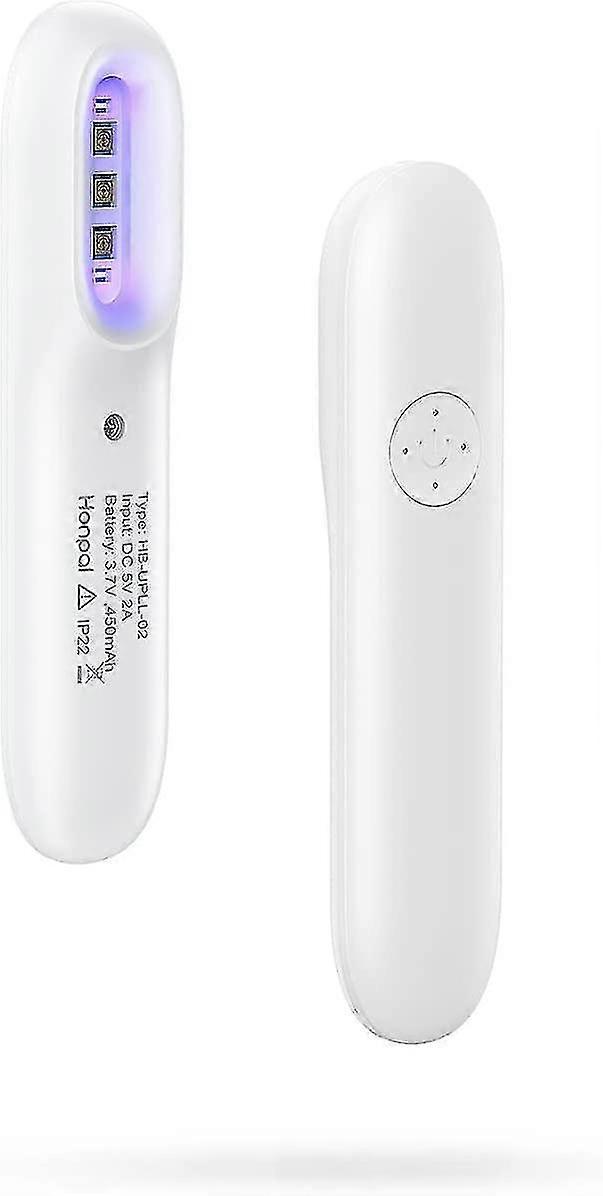 Lampe Photothérapie UVB Portable 311 Nm Honpal – Mini UV-B Étroit Pour Maison Avec Minuterie
