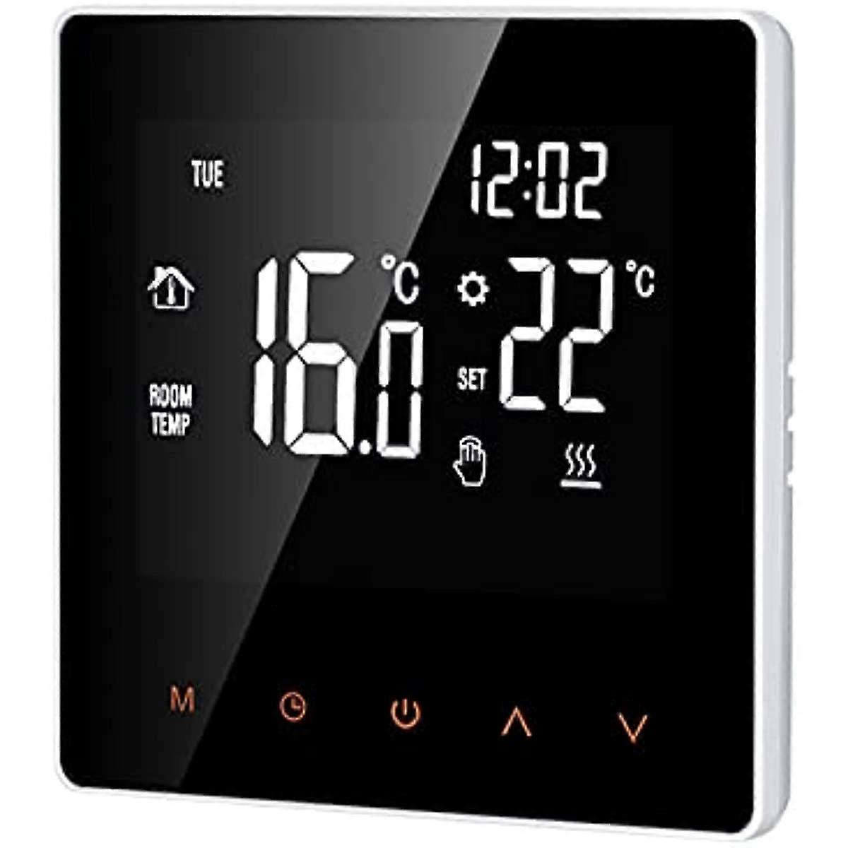 Smart Thermostat Digital Temperature Controller LCD Display Touch Screen Week Programmable Electric Floor Heating Thermostat